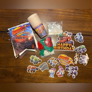 Blaze & The Monster Machines Birthday Party Decoration Set